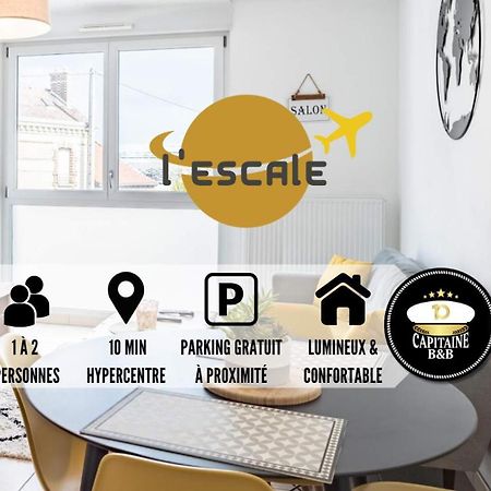 Appartement L'Escale - Lumiere Et Confort - Prox. Hypercentre à Troyes Extérieur photo
